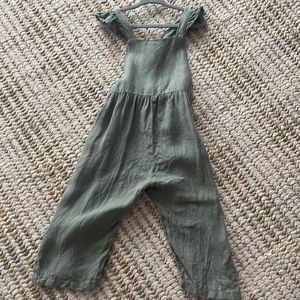 Zara linen overalls